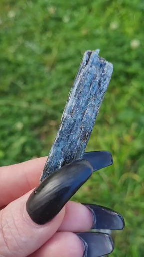 Stunning Deep Blue Kyanite with Black Mica