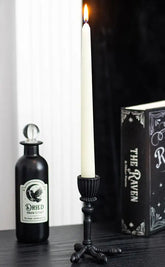 Raven Claw Taper Candle Holder