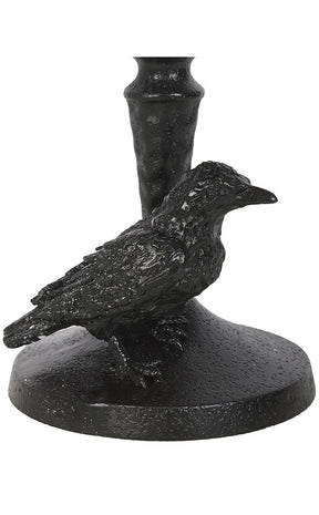 Raven Pillar Candle Holder