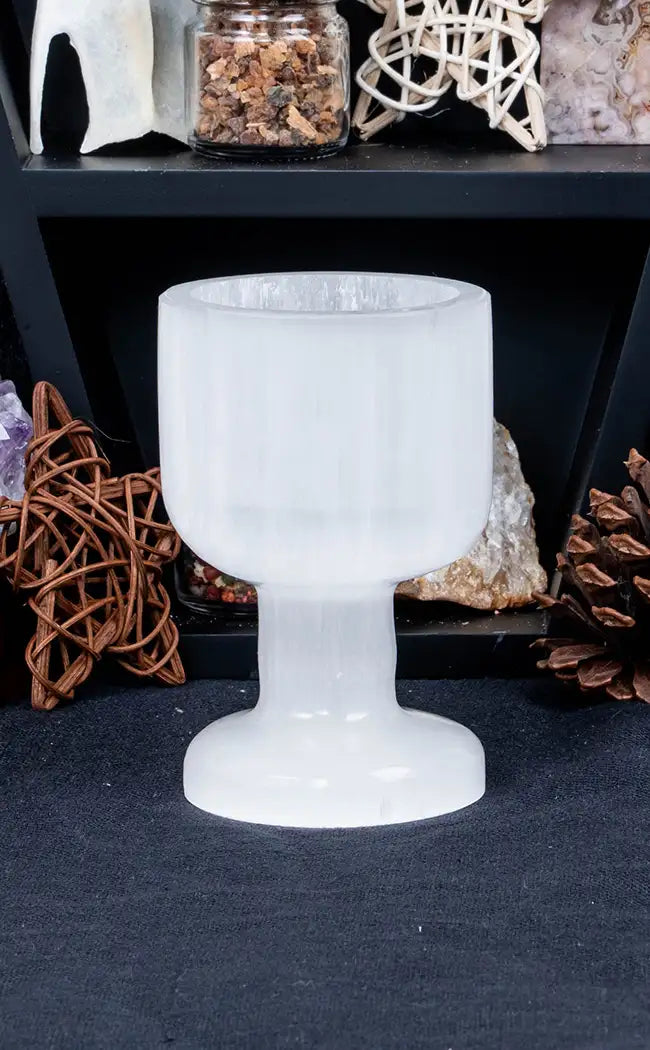 Selenite Crystal Chalice