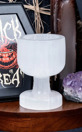 Selenite Crystal Chalice