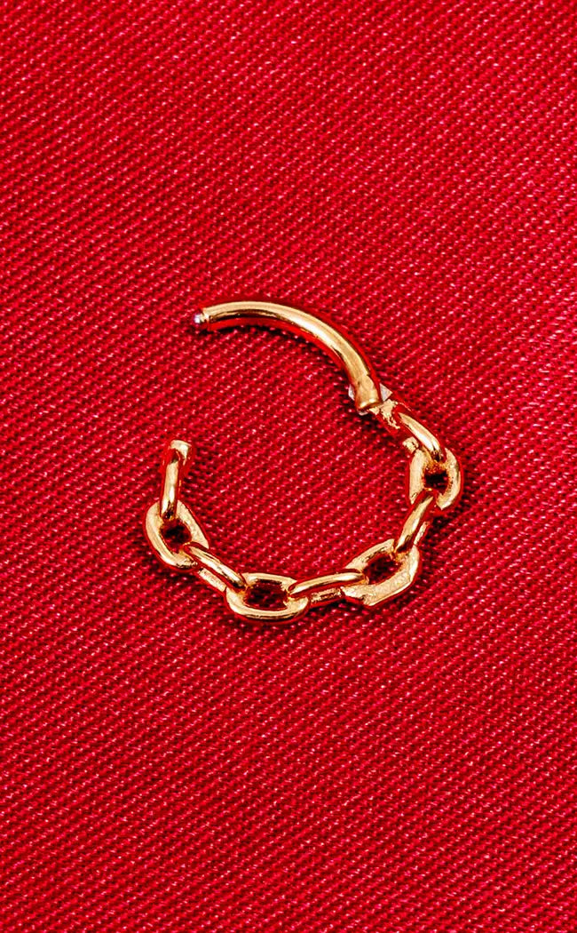 Septum Ring | Seethe [Gold]