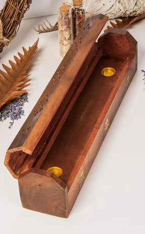 Skull | Wooden Incense Box