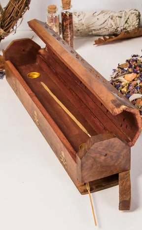 Skull | Wooden Incense Box