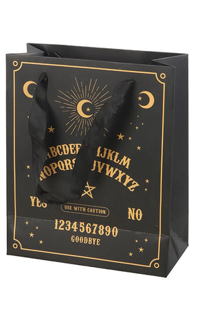 Spirits Up Gold Ouija Gift Bag