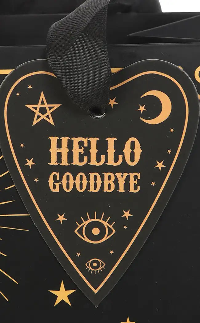 Spirits Up Gold Ouija Gift Bag