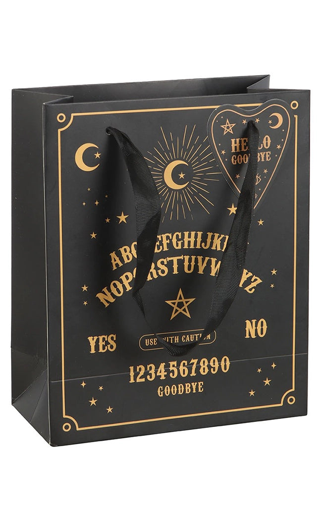 Spirits Up Gold Ouija Gift Bag