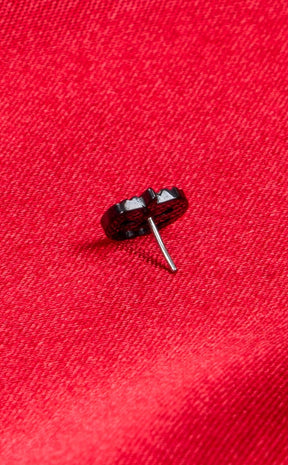 Titanium Threadless Top | Jack-o-Lantern [Black]-Impaler Body Jewellery-Tragic Beautiful