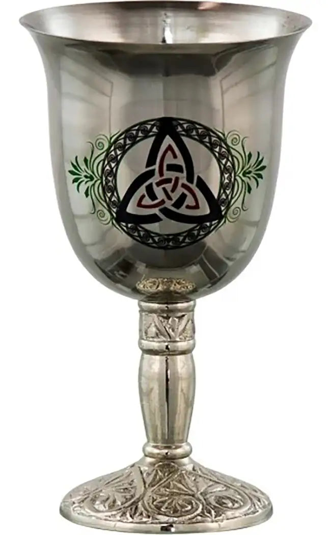 Triquetra Stainless Steel Chalice