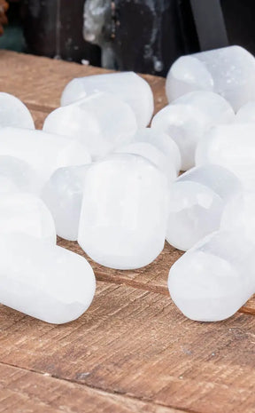 Tumbled Stones | Selenite