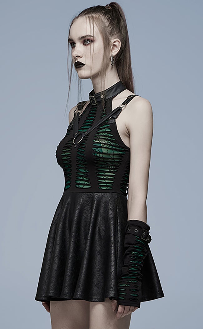 Wicked Weave Harness Dress | Punk Rave Australia | Gothic Clothing Wicked Weave Harness Dress | Punk Rave Australia | Gothic Clothing