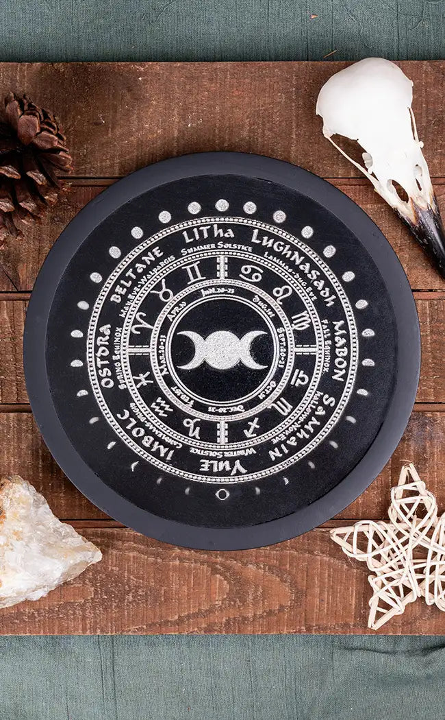 Wooden Plaque | Wheel Of The Year