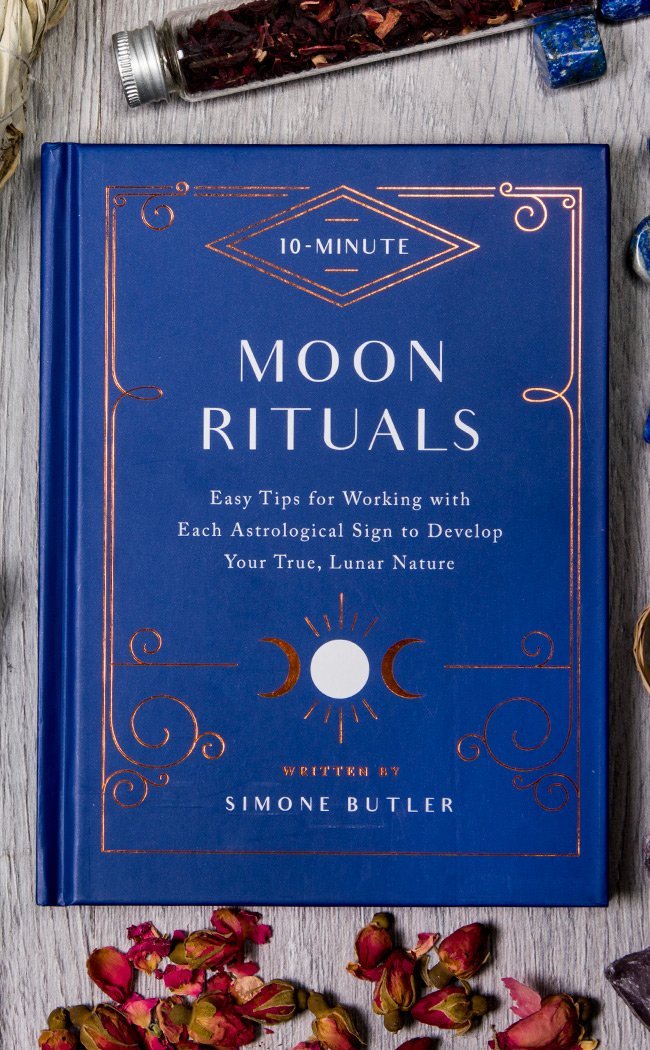 10-Minute Moon Rituals-Occult Books-Tragic Beautiful