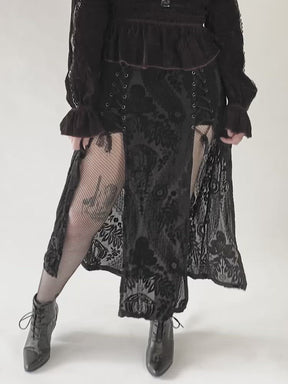 Dragoness Slit Skirt | Plus Size