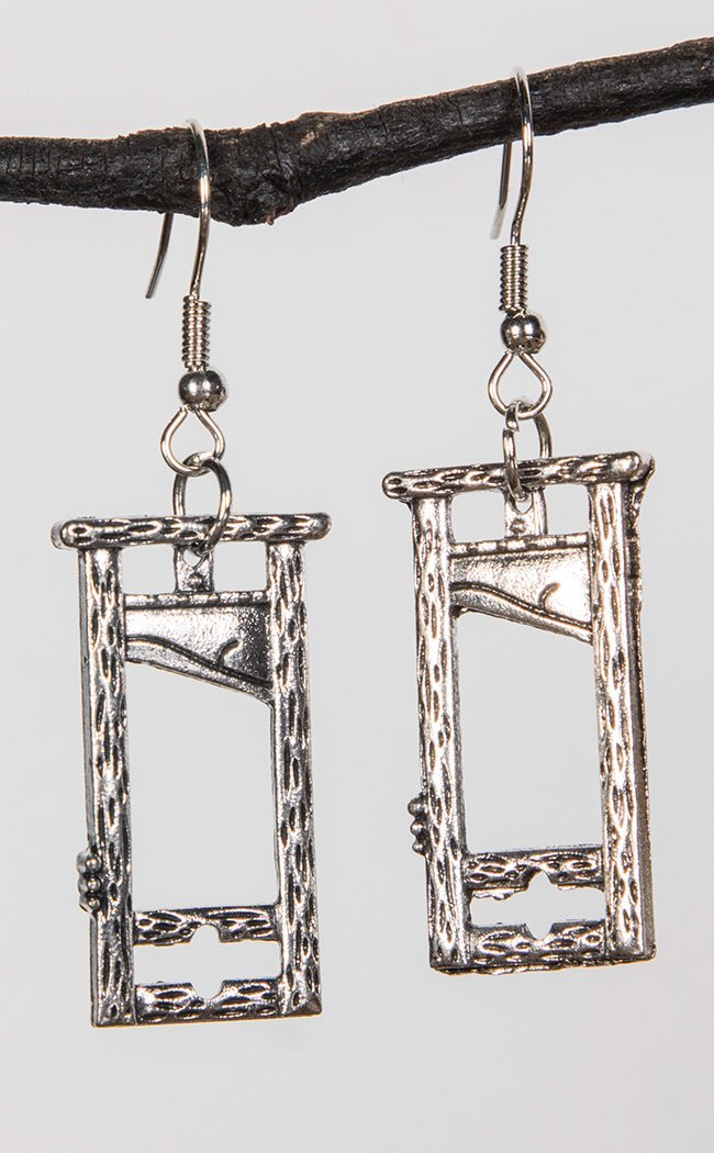 A Close Shave Earrings-Gothic Jewellery-Tragic Beautiful