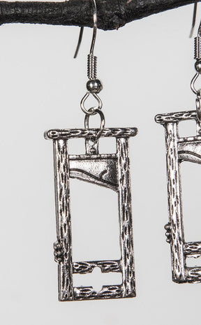 A Close Shave Earrings-Gothic Jewellery-Tragic Beautiful