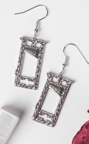 A Close Shave Earrings-Gothic Jewellery-Tragic Beautiful