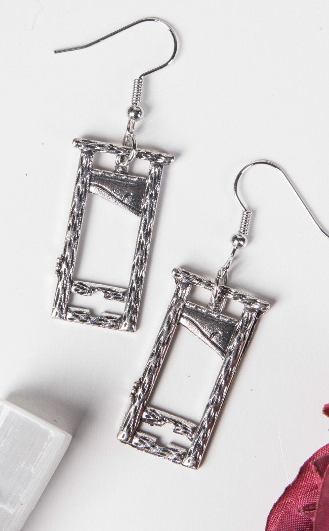 A Close Shave Earrings-Gothic Jewellery-Tragic Beautiful