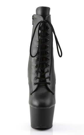ADORE-1020 Black Matte Ankle Boots-Pleaser-Tragic Beautiful