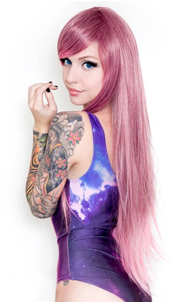 Alexa Ombre Rose Fade Long Wig-Rockstar Wigs-Tragic Beautiful