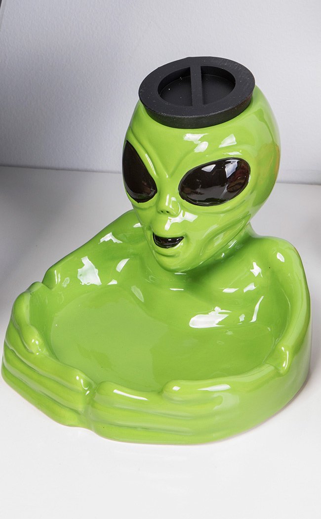Alien Stash Jar & Ashtray-420-Tragic Beautiful