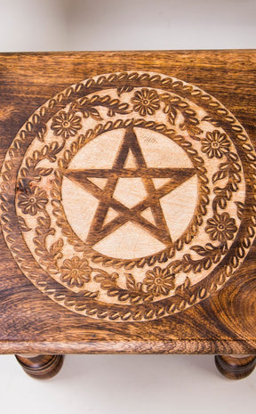 Altar Table Square Pentagram-TB-Tragic Beautiful