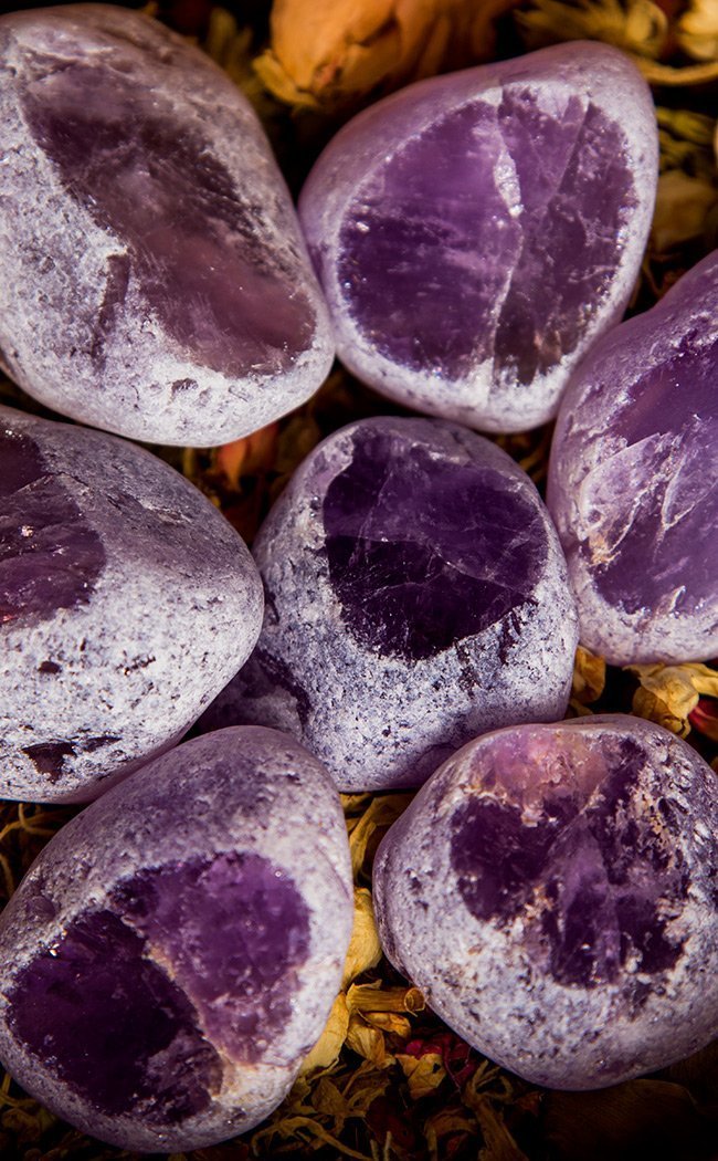 Amethyst Seer Stone | Small-Crystals-Tragic Beautiful