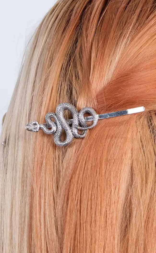 Anathema Snake Hair Clips-Gothic Jewellery-Tragic Beautiful