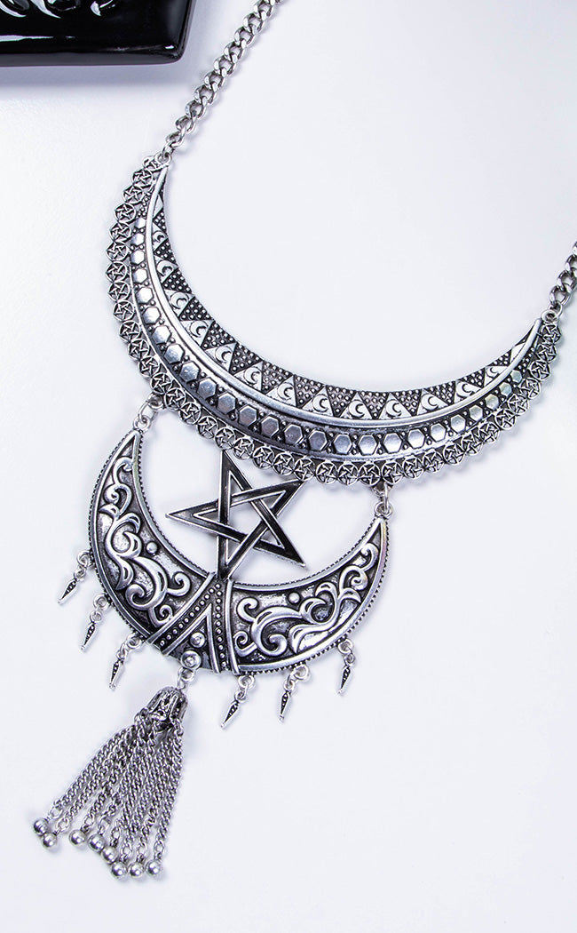 Ancestral Night Necklace | Silver-Killstar-Tragic Beautiful