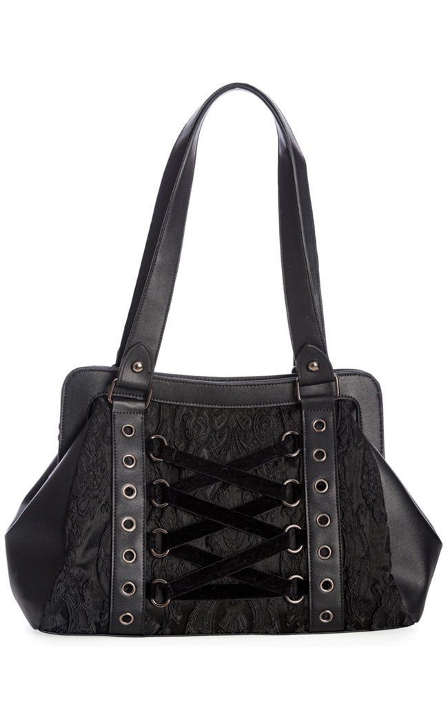 Anemone Handbag | Black-Banned Apparel-Tragic Beautiful