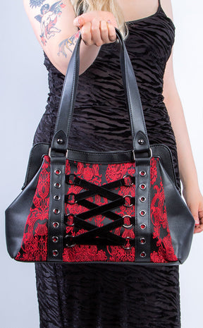 Anemone Handbag | Red-Banned Apparel-Tragic Beautiful