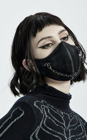 Antisocial Face Mask-Punk Rave-Tragic Beautiful