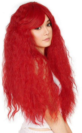 Ariel Long & Thick Wavy Red Wig-Rockstar Wigs-Tragic Beautiful