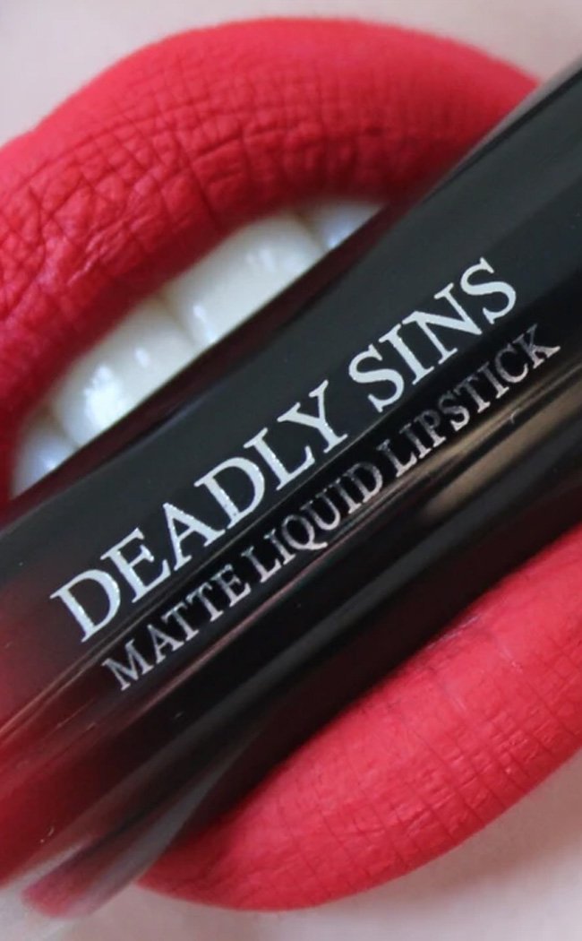 Avaritia Matte Liquid Lipstick-Deadly Sins Cosmetics-Tragic Beautiful