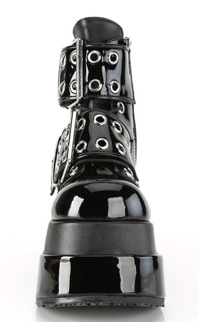 BEAR-104 Black Patent Platform Boots (AU Stock)-Demonia-Tragic Beautiful