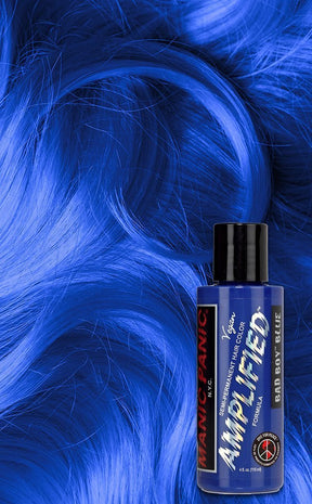 Amplified Bad Boy Blue Hair Dye-Manic Panic-Tragic Beautiful