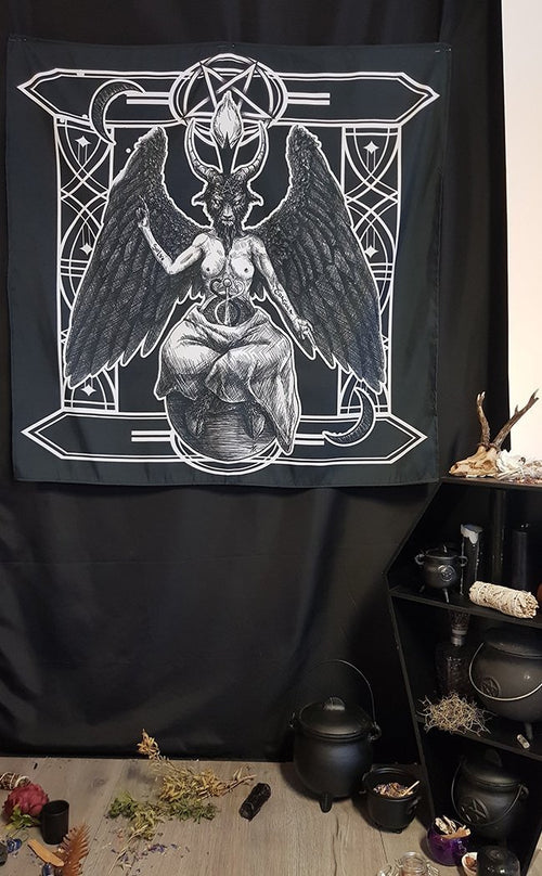 Baphomet Altar Cloth / Wall Hanging