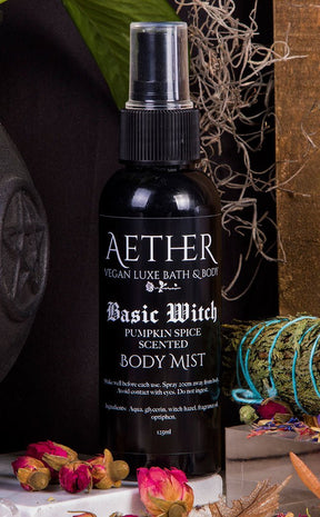Basic Witch Pumpkin Spice Scented Body Mist-Aether-Tragic Beautiful