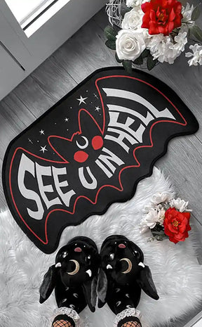 Bat Doormat-Killstar-Tragic Beautiful