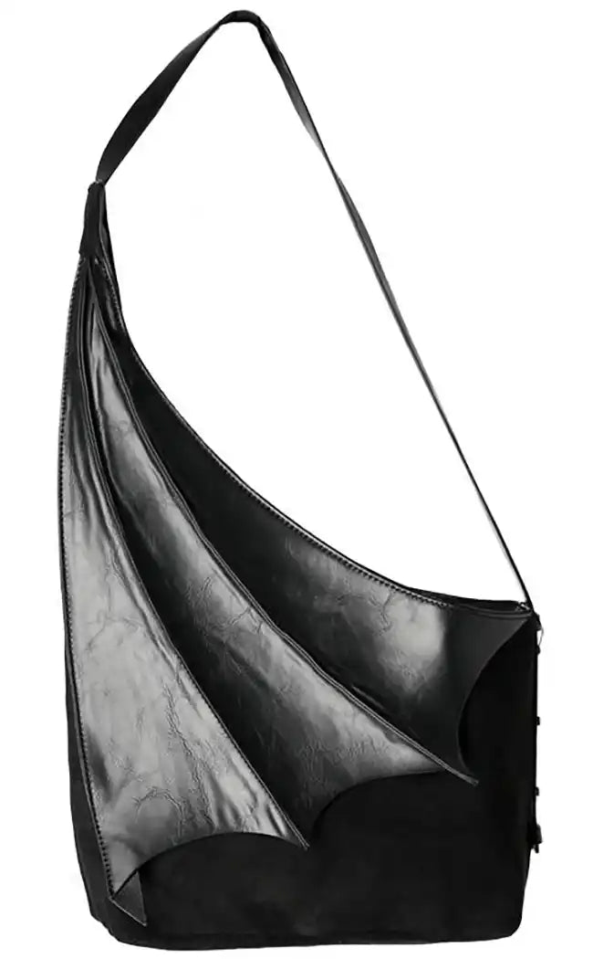 Bat Winged Hobo Handbag | Restyle Gothic Handbags, Purses & Wallets