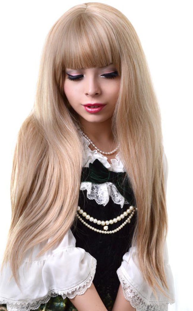 Bella Long Medium Light Blonde Wig-Rockstar Wigs-Tragic Beautiful