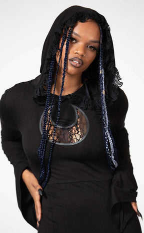 Besome Hooded Maxi Dress | Killstar Australia Besome Hooded Maxi Dress | Killstar Australia