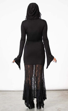 Besome Hooded Maxi Dress | Killstar Australia Besome Hooded Maxi Dress | Killstar Australia