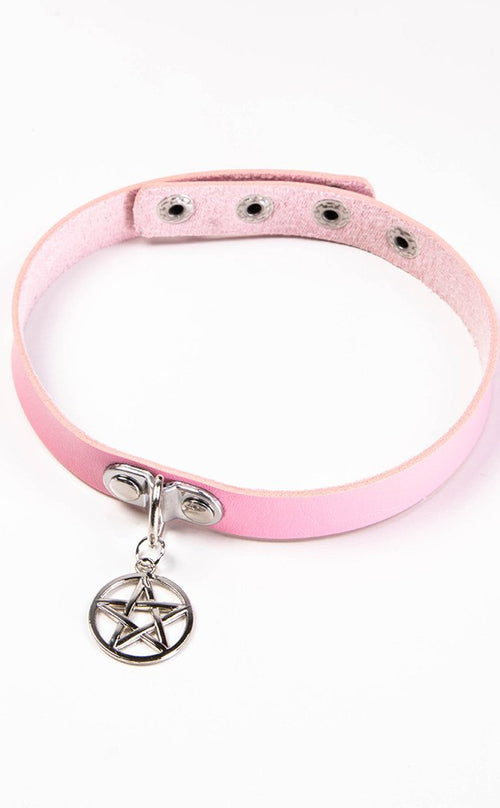 Betty Sin Vegan Pentagram Choker | Gothic Egirl Accessories Australia