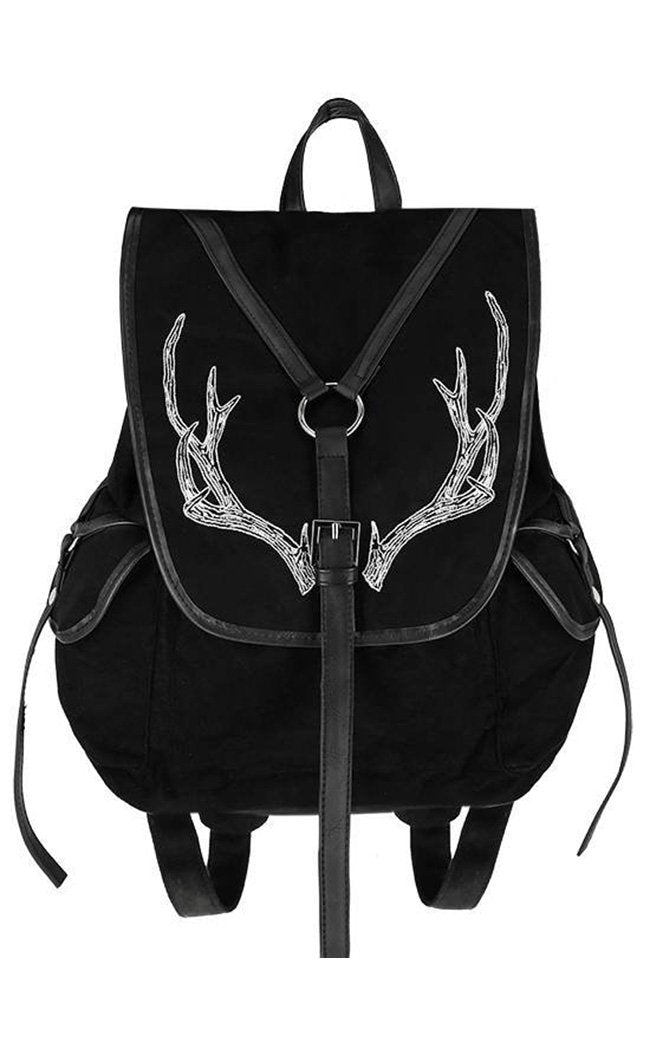 Black Antlers Backpack-Restyle-Tragic Beautiful