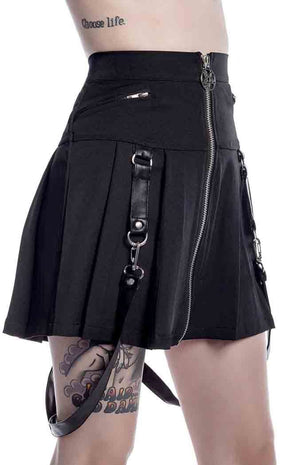 Blaire B*tch Mini Skirt-Killstar-Tragic Beautiful
