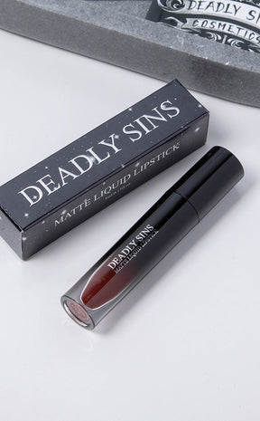 Bloodline Matte Liquid Lipstick-Deadly Sins Cosmetics-Tragic Beautiful