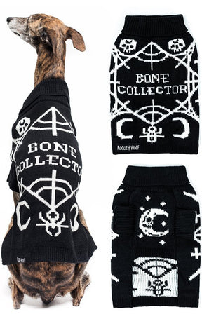 Bone Collector Knitted Pet Sweater-Rogue & Wolf-Tragic Beautiful