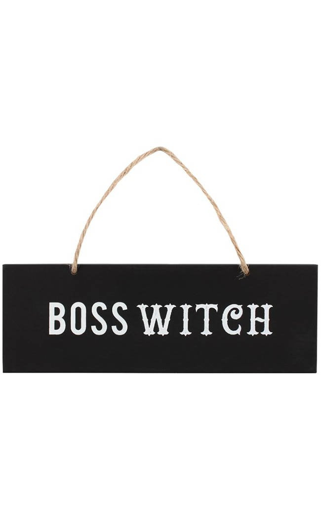 Boss Witch Sign-Homewares-Tragic Beautiful