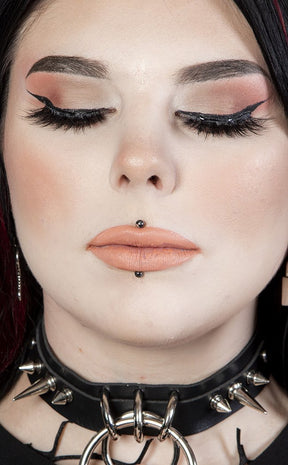 Breathless | Peachy Nude Matte Lipstick-Evil Eye Cosmetics-Tragic Beautiful